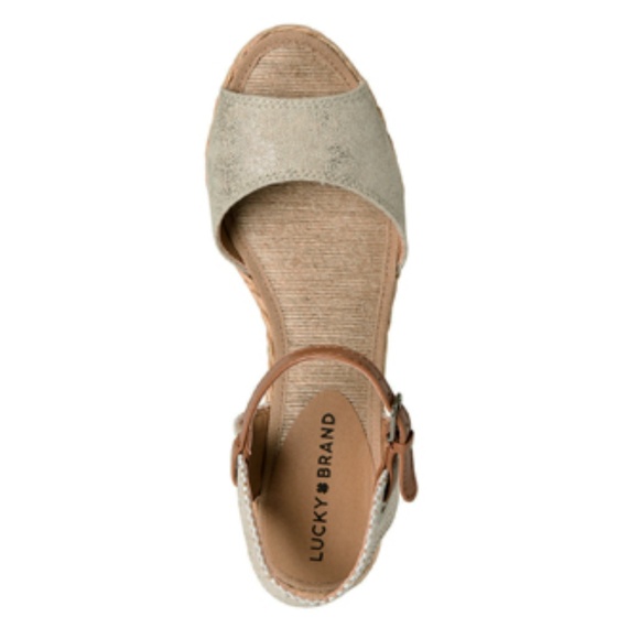 KYNDRA ESPADRILLE WEDGE SANDALS - Picture 3 of 4
